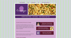 Desktop Screenshot of cravingsgourmetcatering.info